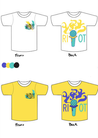 RIOT RI T-Shirt Designs