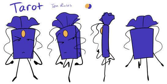 Tarot Character Turnaround